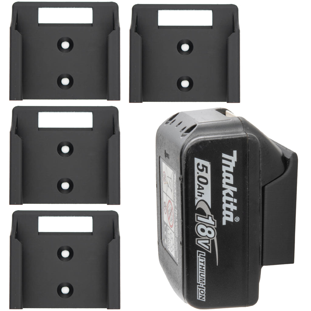 Akkuhalter kompatibel mit Makita Akku Wandhalter Akkuwandhalter Wandhalterung Halter 18V