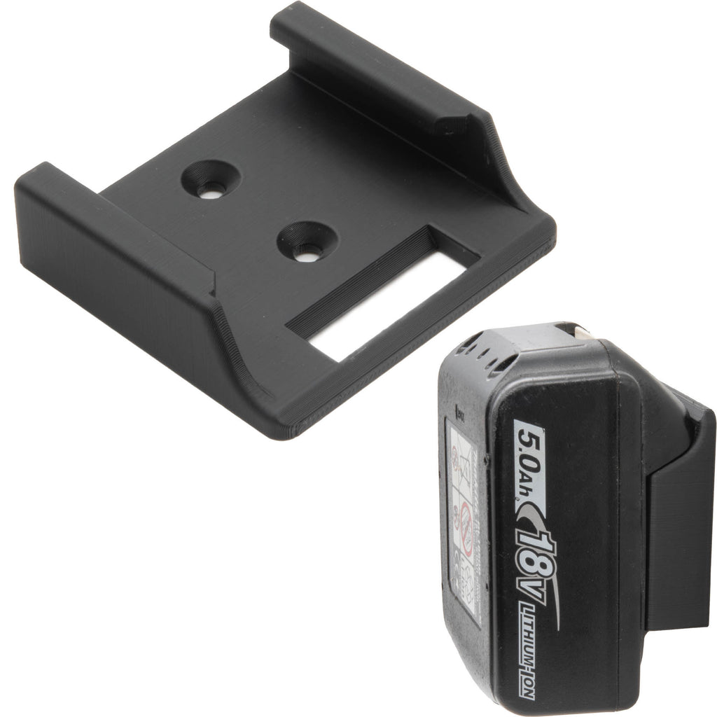 Akkuhalter kompatibel mit Makita Akku Wandhalter Akkuwandhalter Wandhalterung Halter 18V