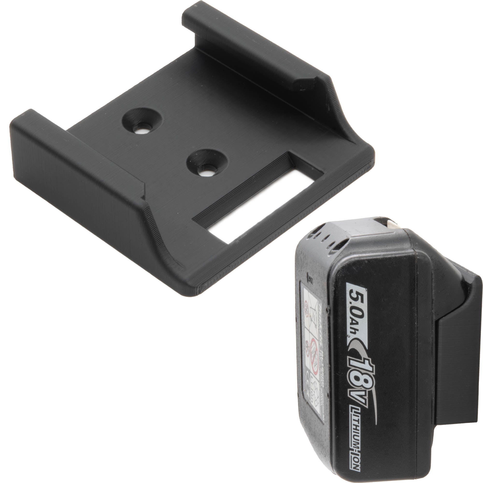 Akkuhalter kompatibel mit Makita Akku Wandhalter Akkuwandhalter Wandhalterung Halter 18V