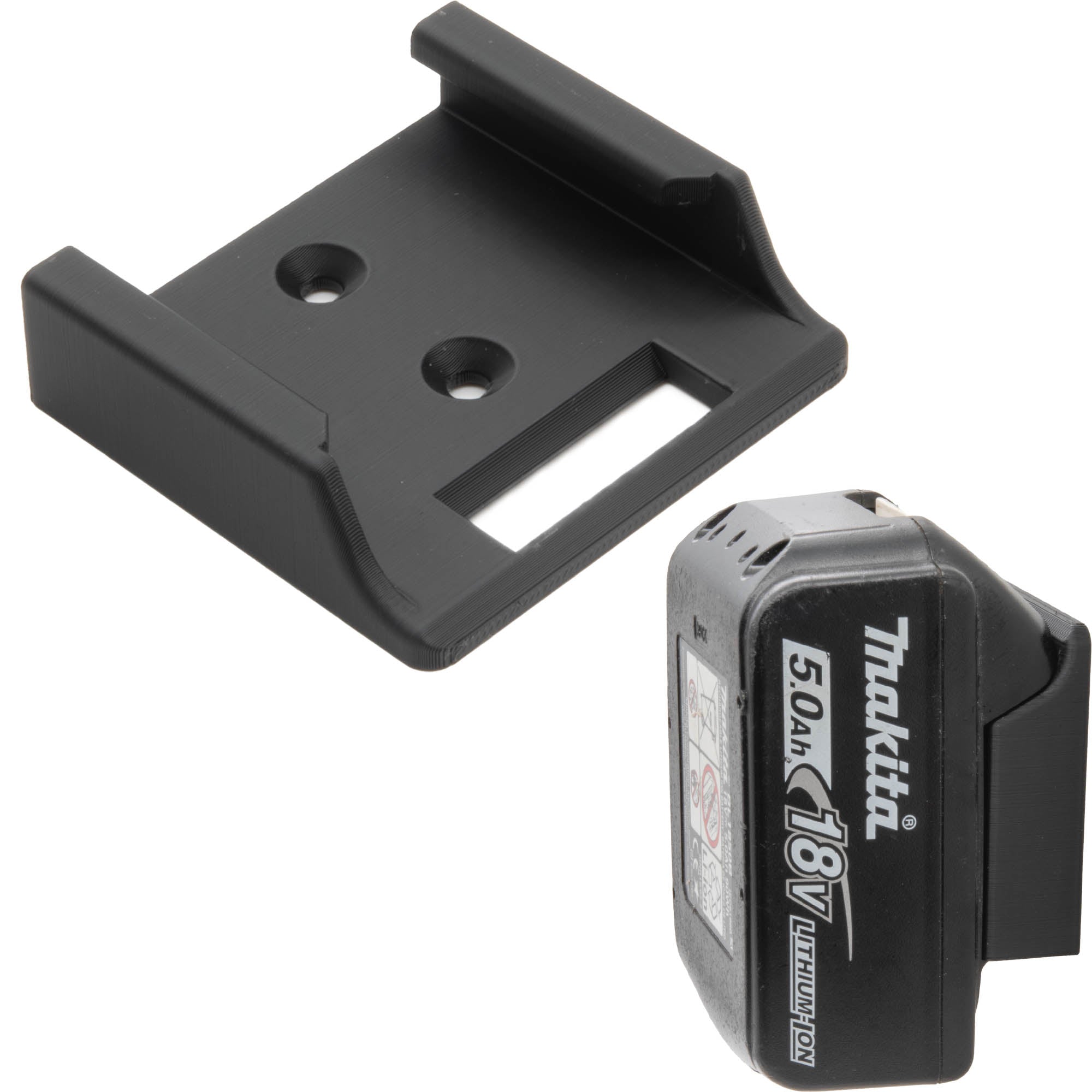 Akkuhalter kompatibel mit Makita Akku Wandhalter Akkuwandhalter Wandhalterung Halter 18V