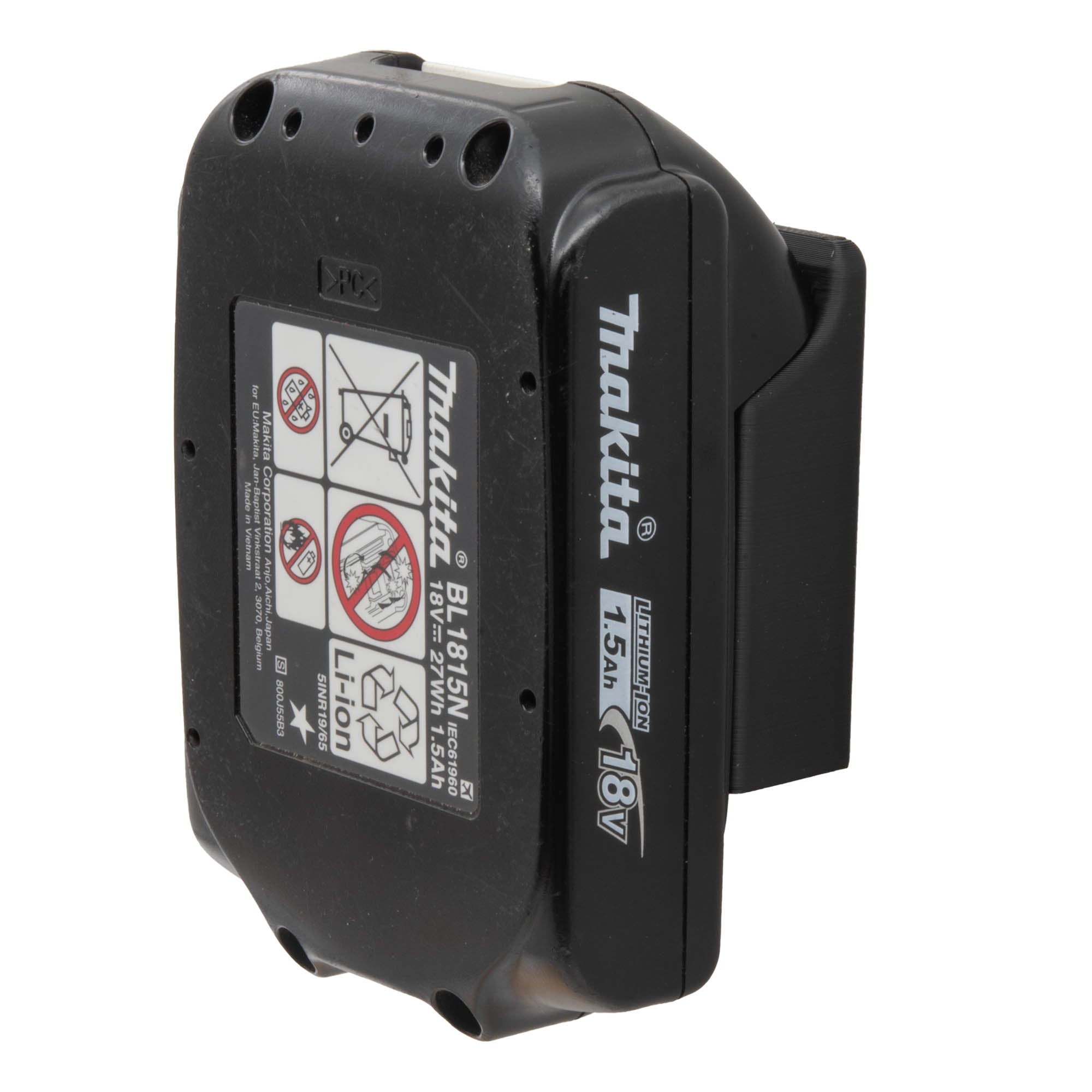 Akkuhalter kompatibel mit Makita Akku Wandhalter Akkuwandhalter Wandhalterung Halter 18V