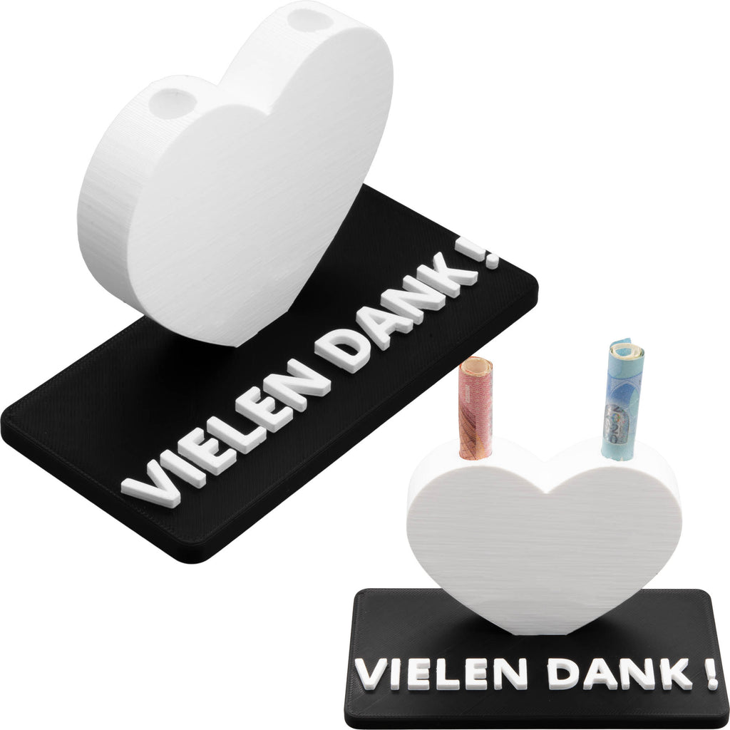 Geschenk Geldgeschenk Geschenkidee Herz Geldscheingeschenk Geburtstag