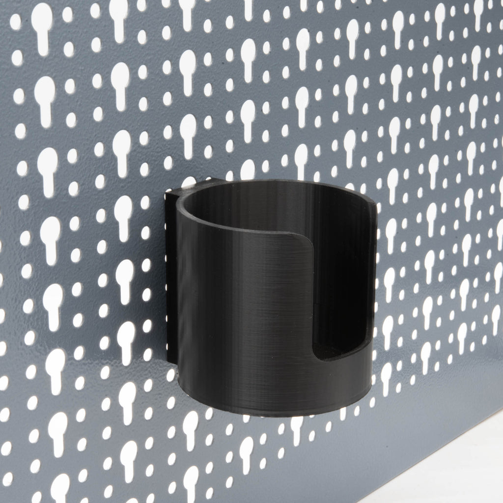 Dosenhalter kompatibel mit Küpper Lochwand Werkzeugwand Sprühdosen Farbdosen Halterung