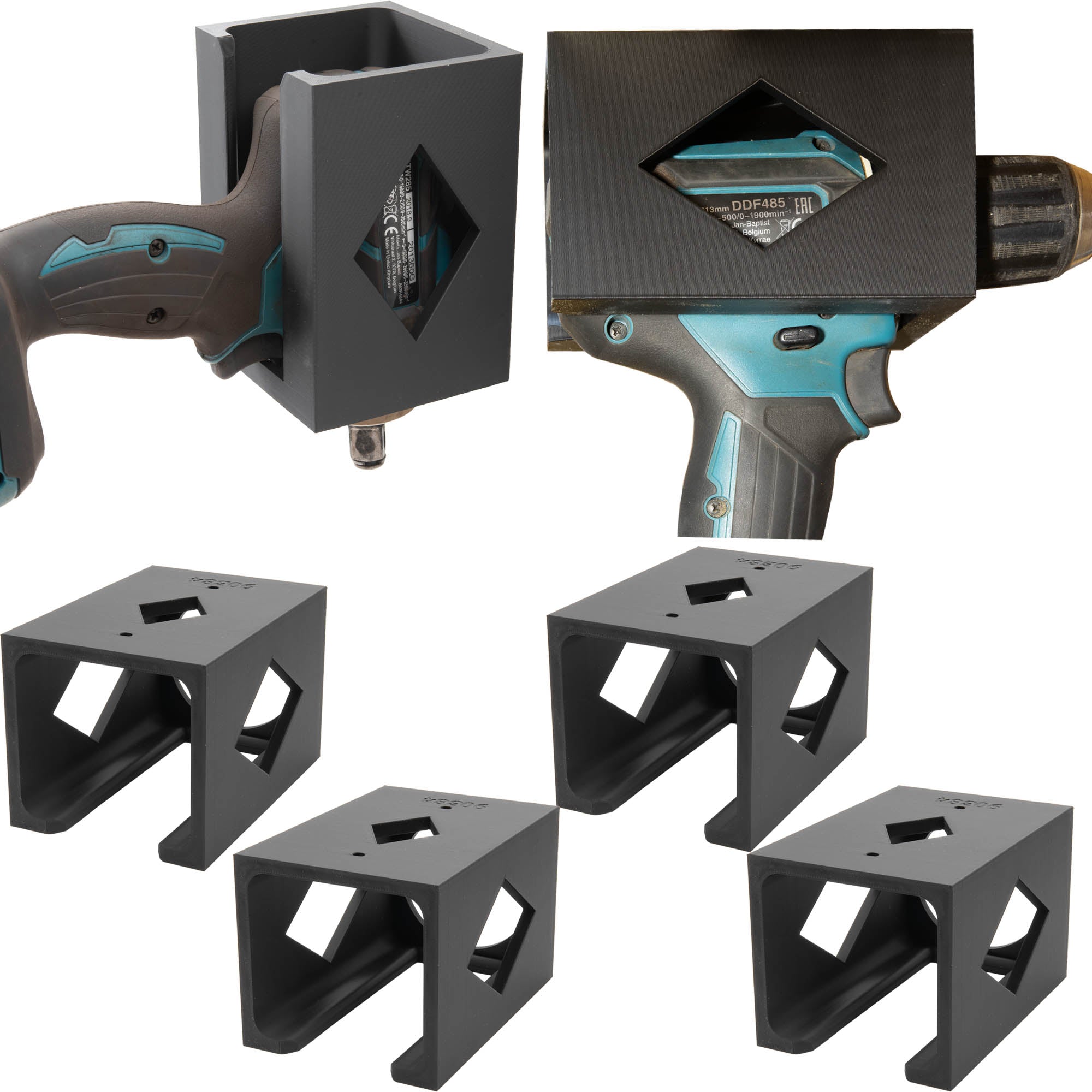 Wandhalter Akkuschrauber Universal Werkzeughalter Bohrmaschinenhalter Halterung