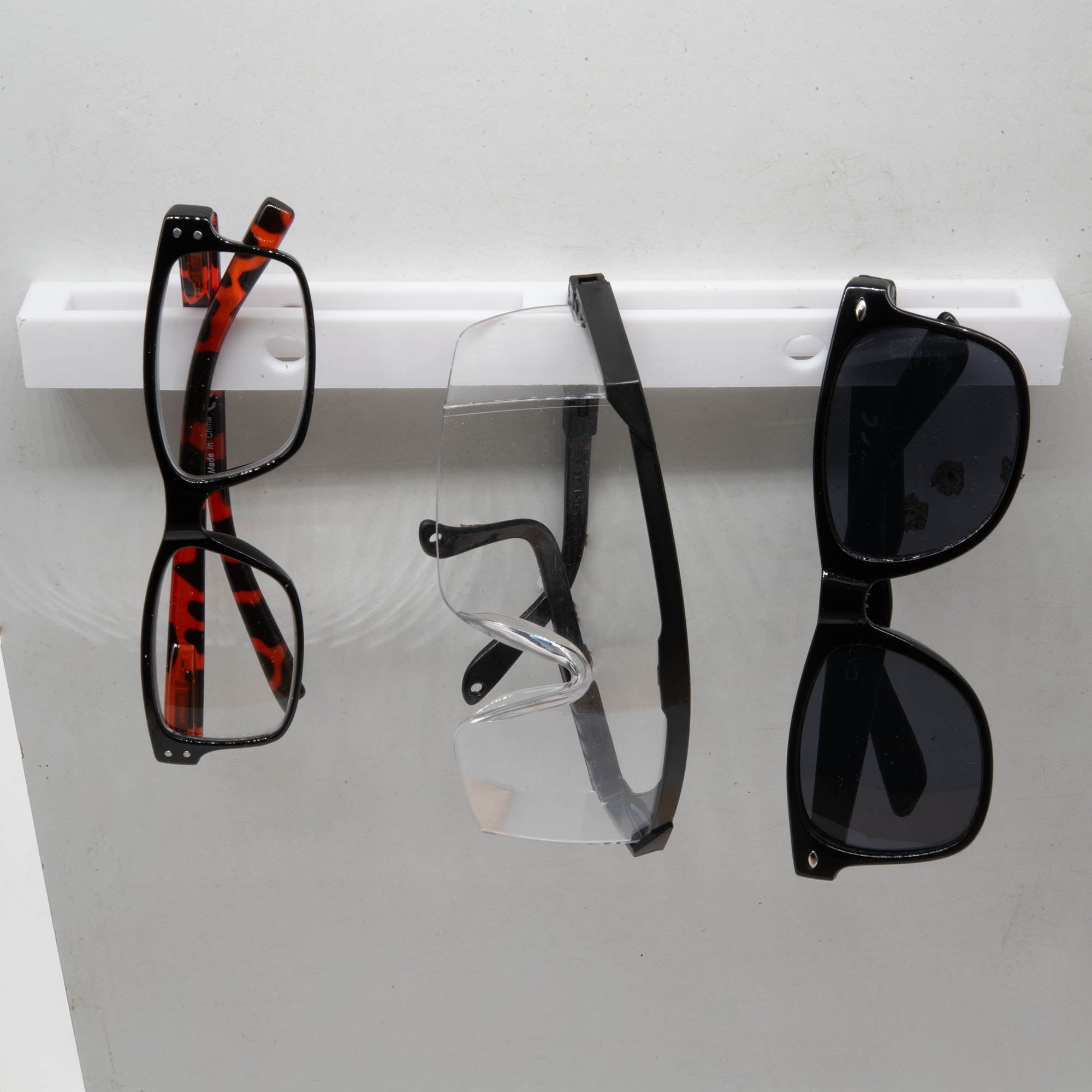 Brillenhalter Halterung Wandhalter Brillen Organizer Aufhänger Aufbewahrung S/W