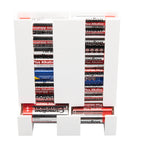 Batteriespender Batteriehalter Batteriebox Wandhalter Batterie Organizer AA/ AAA