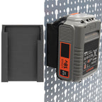 Akkuhalter Kompatibel mit BLACK+DECKER 18V für Küpper Lochwand Akku Wandhalter