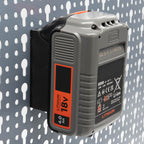 Akkuhalter Kompatibel mit BLACK+DECKER 18V für Küpper Lochwand Akku Wandhalter