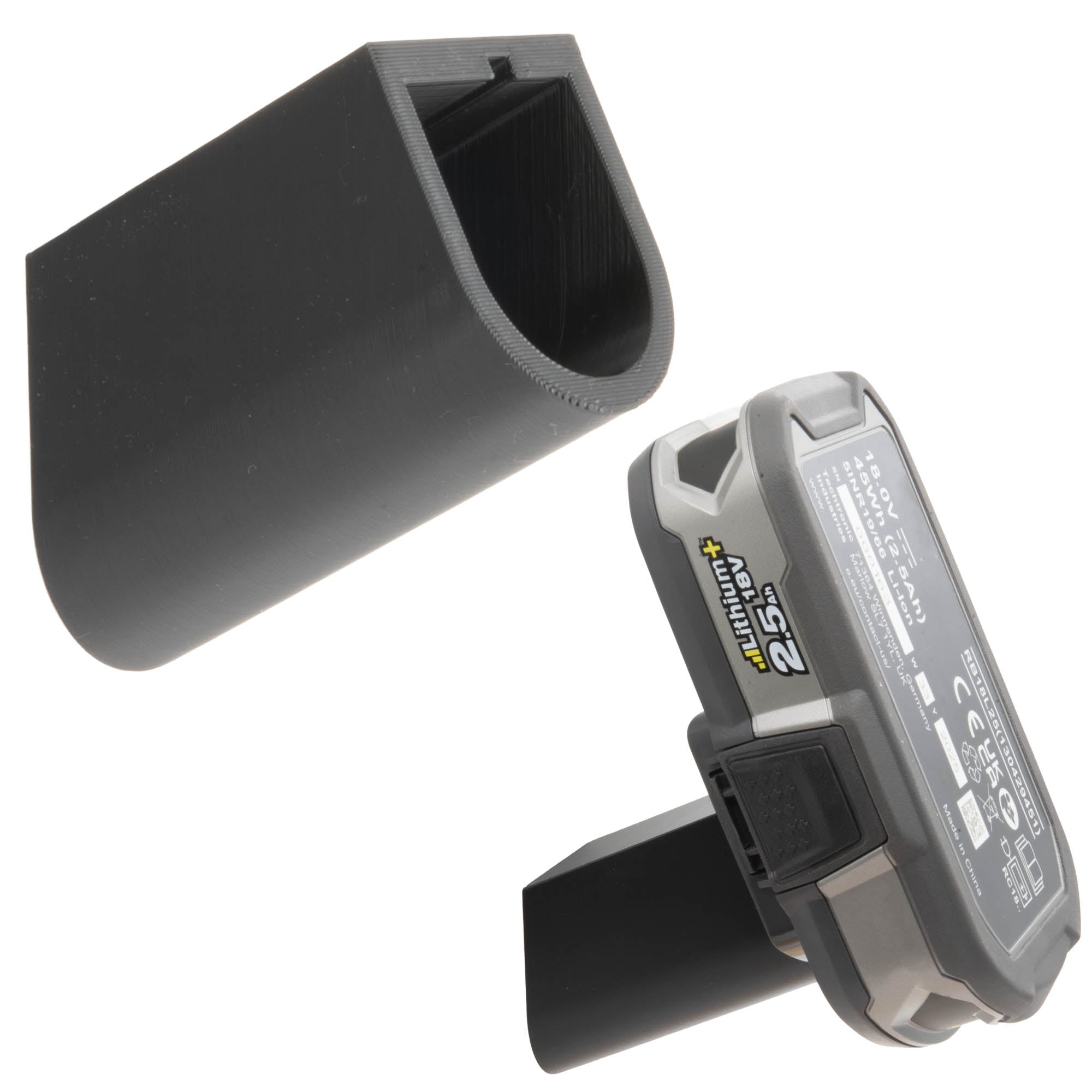 Akkuhalter Kompatibel mit RYOBI 18V Akku Wandhalter Batteriehalter Akkuhalterung