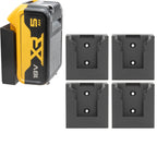 Akkuhalter kompatibel mit DeWALT Akku Wandhalter Akkuwandhalter Wandhalterung Halter 18V