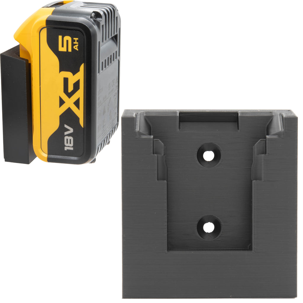 Akkuhalter kompatibel mit DeWALT Akku Wandhalter Akkuwandhalter Wandhalterung Halter 18V